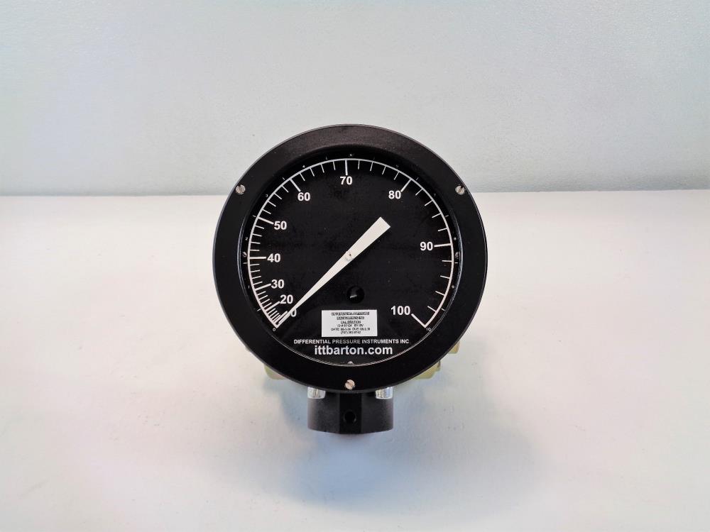 ITT Barton 0-100 Differential Pressure Gauge 200A-55124